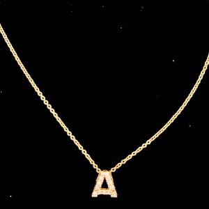 Roberto Coin Tiny Rose Gold A Necklace